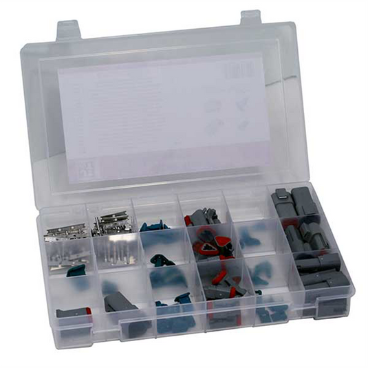 The Best Connection Deutsch DT style Amphenol AT connector kit; 160 Pcs