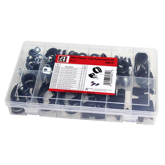 The Best Connection Wire Clamp Assortment Kit; 65 pcs