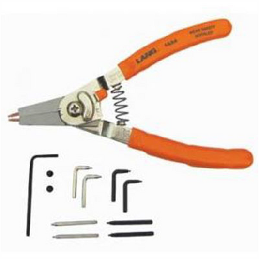 Lang Tools (Kastar) Medium Quick Switch Internal &amp; External Replaceable Tip Retaining Ring Pliers