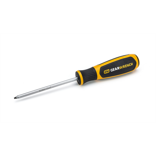 GearWrench No. 0 x 4 Inch Square Dual Material Screwdriver