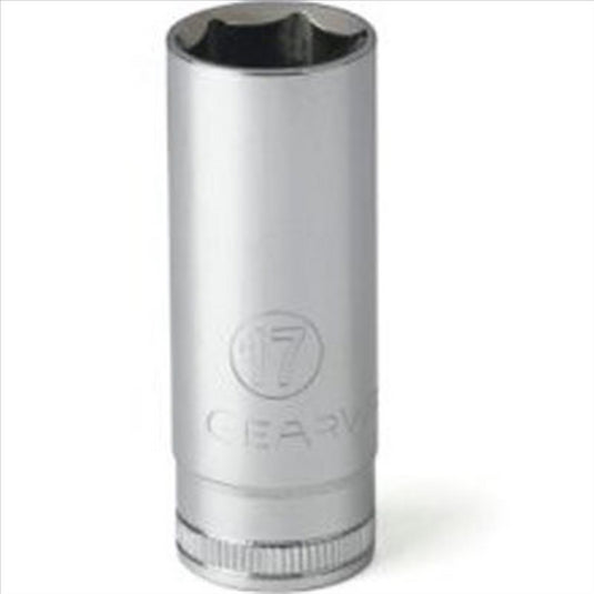 GearWrench 1/4 Inch Drive 6 Point Deep Metric Socket 13mm