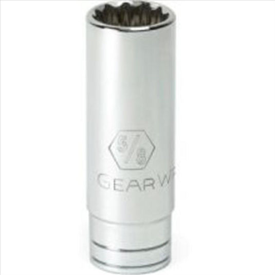 GearWrench 1/4 Inch Drive 12 Point Deep SAE Socket 5/16 Inch