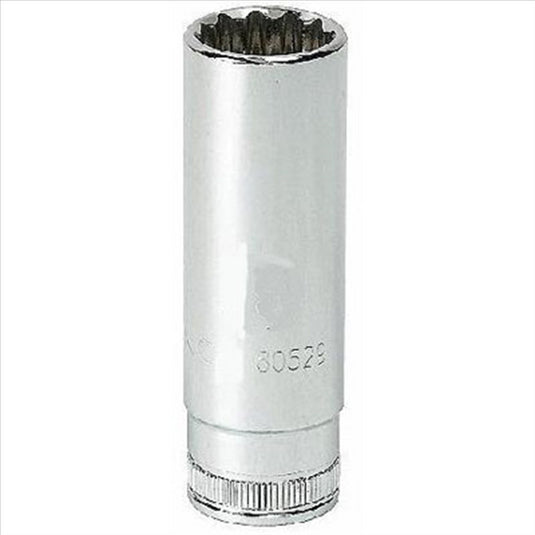 GearWrench 1/4 Inch Drive 12 Point Deep Metric Socket 13mm