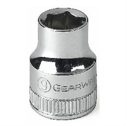 GearWrench 3/8 Inch Drive 6 Point Standard Metric Socket 21mm
