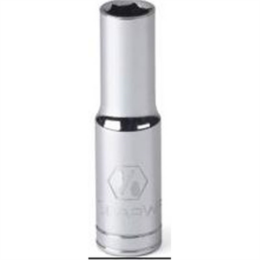 GearWrench 3/8 Inch Drive 6 Point Deep SAE Socket 5/16 Inch
