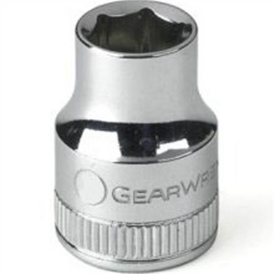 GearWrench 3/8 Inch Drive 6 Point Standard Metric Socket 14mm