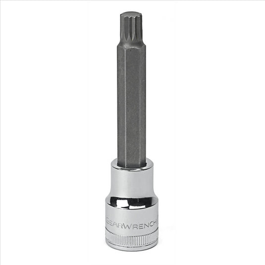 GearWrench 1/2 Inch Drive Extra Long Triple Square Bit Metric Socket 10mm