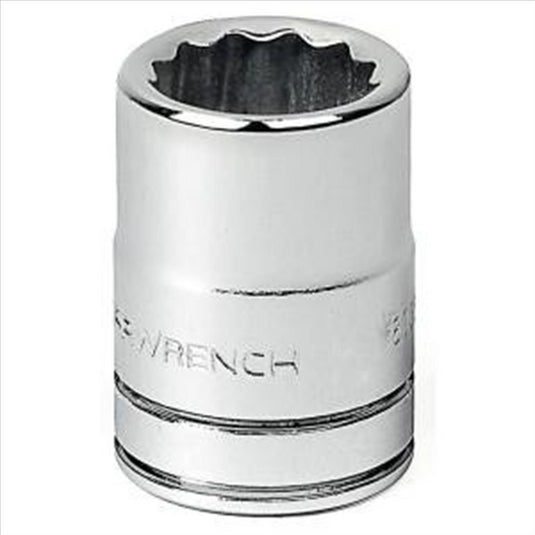 GearWrench 1/2 Inch Drive 12 Point Standard SAE Socket 1-1/2 Inch