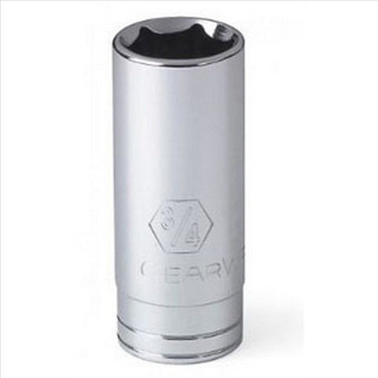 GearWrench 1/2 Inch Drive 6 Point Deep SAE Socket 1-1/4 Inch