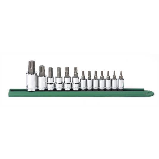GearWrench 13 Piece 1/4 Inch; 3/8 Inch & 1/2 Inch Drive Torx Bit Socket Set