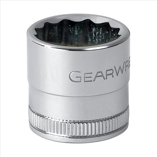 GearWrench 1/2 Inch Drive 12 Point Standard Metric Socket 17mm