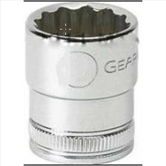 GearWrench 1/2 Inch Drive 12 Point Standard Metric Socket 18mm