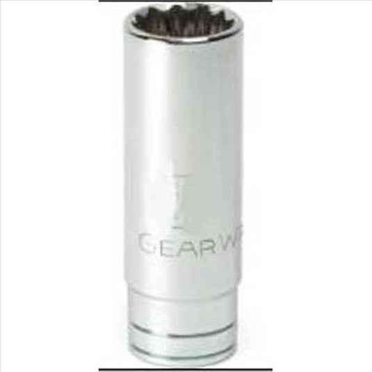 GearWrench 1/2 Inch Drive 12 Point Deep SAE Socket 9/16 Inch
