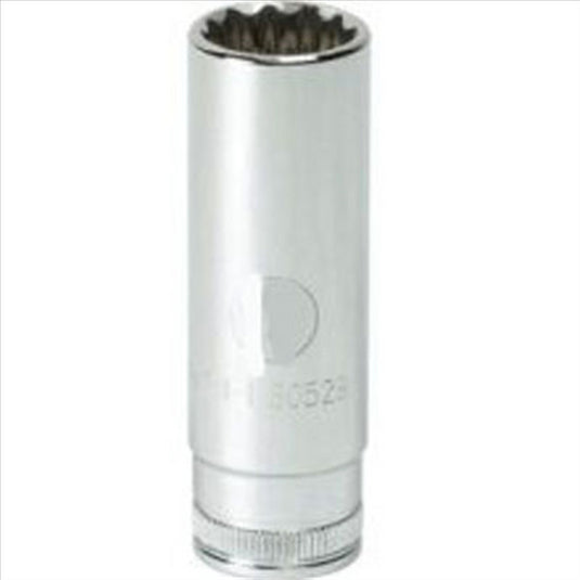 GearWrench 1/2 Inch Drive 12 Point Deep Metric Socket 10mm