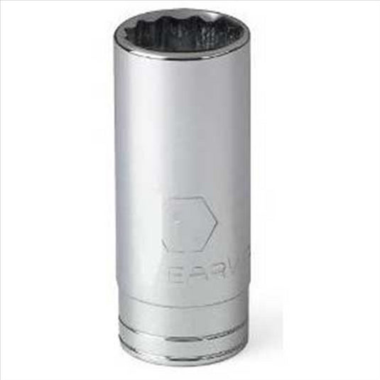 GearWrench 1/2 Inch Drive 12 Point Deep SAE Socket 1-1/8 Inch