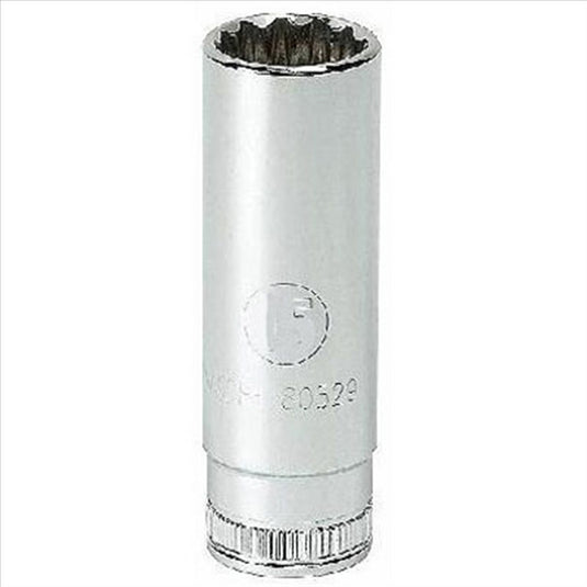 GearWrench 1/2 Inch Drive 12 Point Deep Metric Socket 24mm