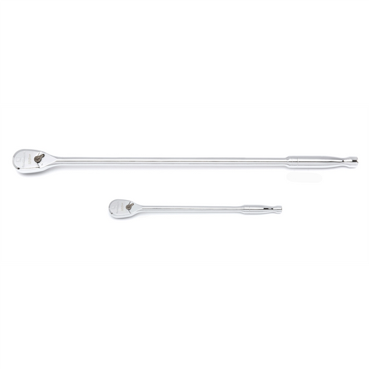 GearWrench 2 Piece 1/4 Inch & 3/8 Inch Drive 120XP Extra Long Handle Teardrop Ratchet Set