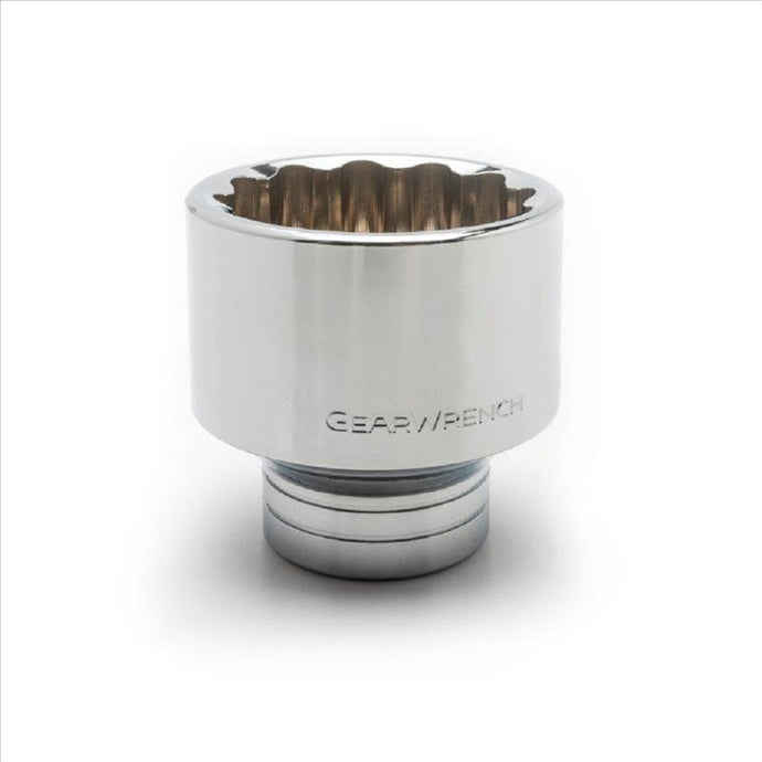 GearWrench 1 Inch Drive 12 Point Standard SAE Socket 3-1/2 Inch