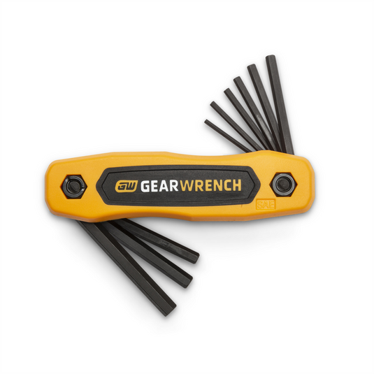 GearWrench 9 Piece SAE Folding Hex Key Set