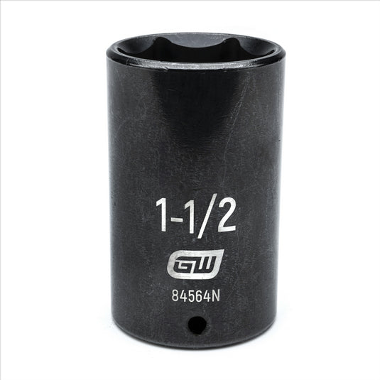 GearWrench 1/2 Inch Drive 6 Point Deep Impact SAE Socket 1-1/2 Inch