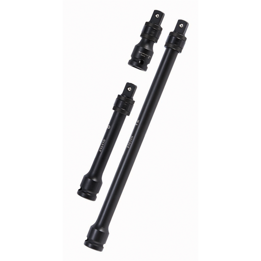 GearWrench 3 Piece 1/2 Inch Drive Locking Impact Extension Set 3 Inch; 6 Inch & 12 Inch