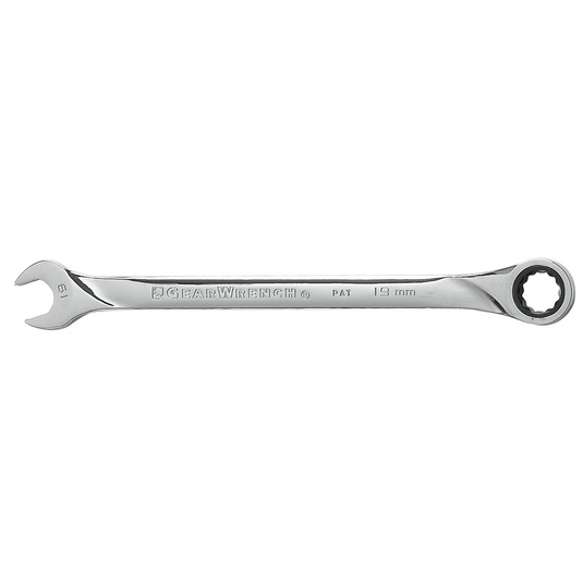 GearWrench 19mm 72-Tooth 12 Point XL Ratcheting Combination Wrench
