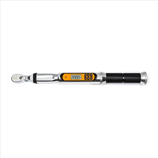 GearWrench 1/4 Inch 120XP Flex Head Electronic Torque Wrench with Angle