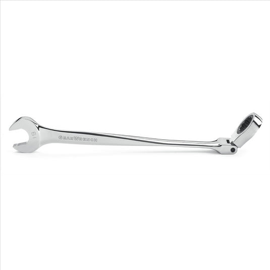 GearWrench 11/32 Inch 72-Tooth 12 Point XL X-Beam Flex Head Ratcheting Combination Wrench