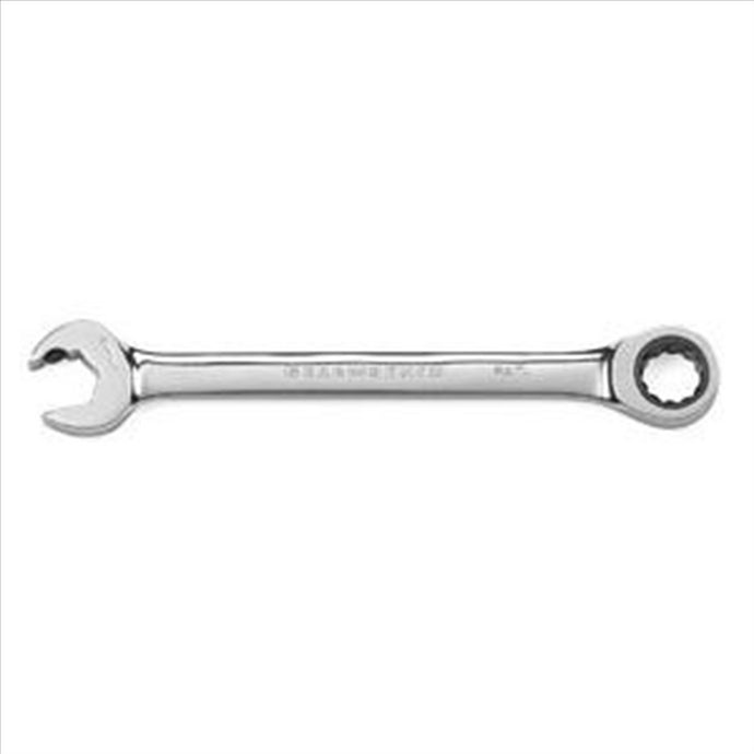 GearWrench 1/2 Inch 72-Tooth 12 Point Open End Ratcheting Combination Wrench