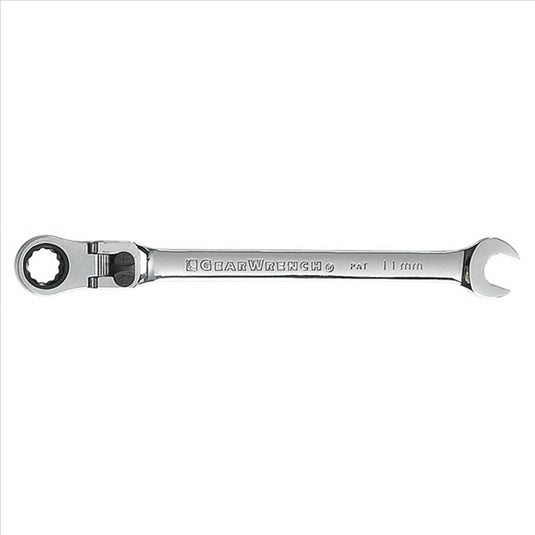 GearWrench 11mm 72-Tooth 12 Point XL Locking Flex Head Ratcheting Combination Wrench