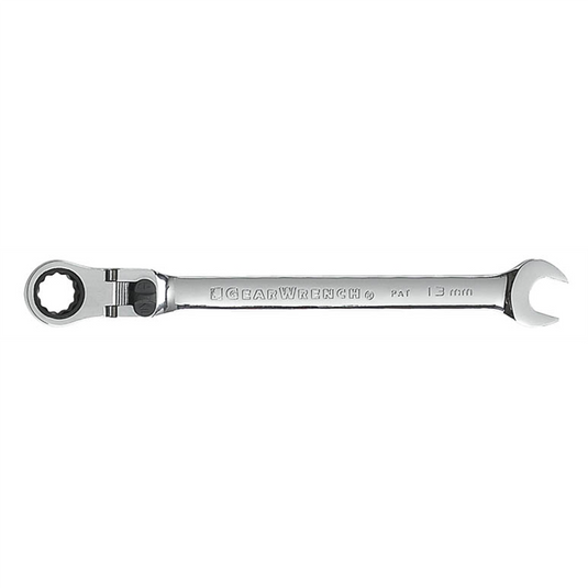 GearWrench 13mm 72-Tooth 12 Point XL Locking Flex Head Ratcheting Combination Wrench