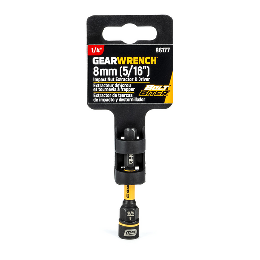 GearWrench 8mm [5/16 Inch] Bolt Biter Nut Extractor & Driver