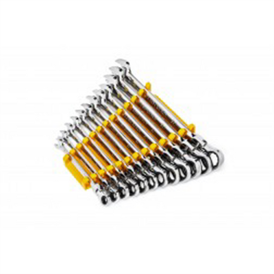 GearWrench 12 Piece 90-Tooth 12 Point Flex Head Ratcheting Combination Metric Wrench Set