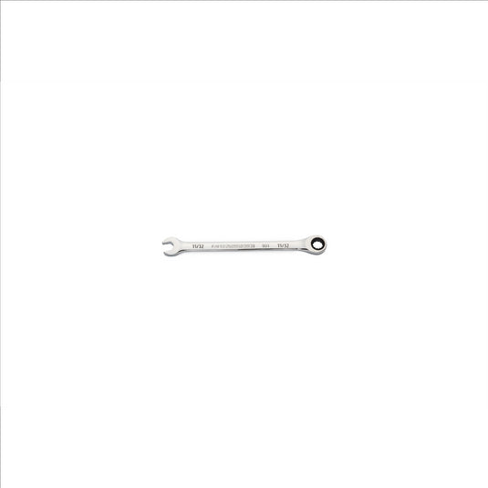 GearWrench 11/32 Inch 90-Tooth 12 Point Ratcheting Combination Wrench