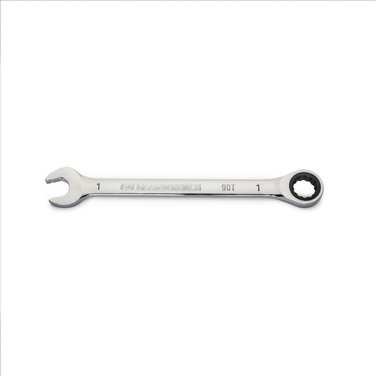 GearWrench 1 Inch 90-Tooth 12 Point Ratcheting Combination Wrench