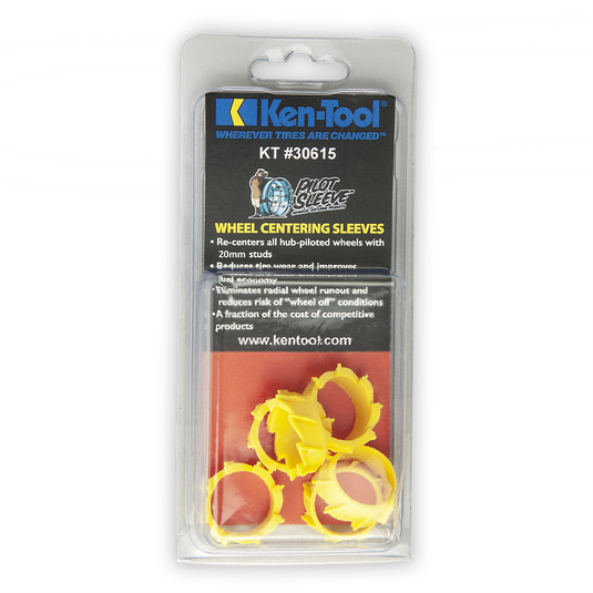 Ken-Tool Pilot Sleeve Wheel Centering Sleeves - 20mm - pack of 6
