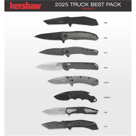 Kershaw 2025 Truck Best Pack