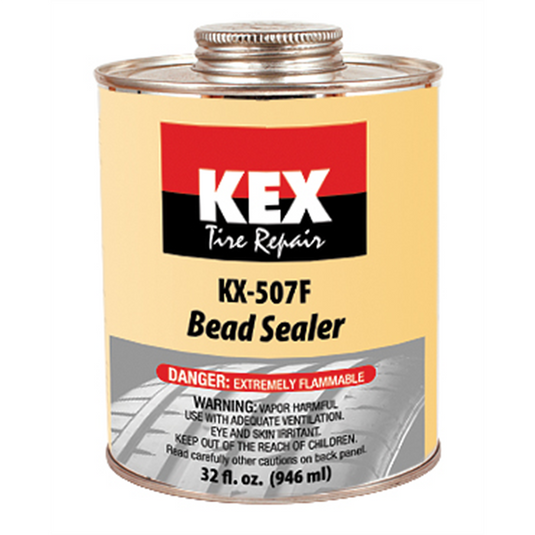 KEX Tire Repair Bead Sealer; Flammable; No-Drip Formula