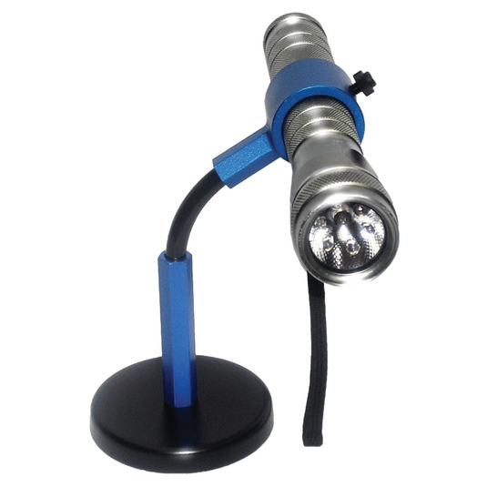 Killer Tools Blue Anodized Flex Flashlight Grip