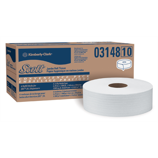 Kimberly-Clark SCOTT JUMBO ROLL JR BATH TISSUE