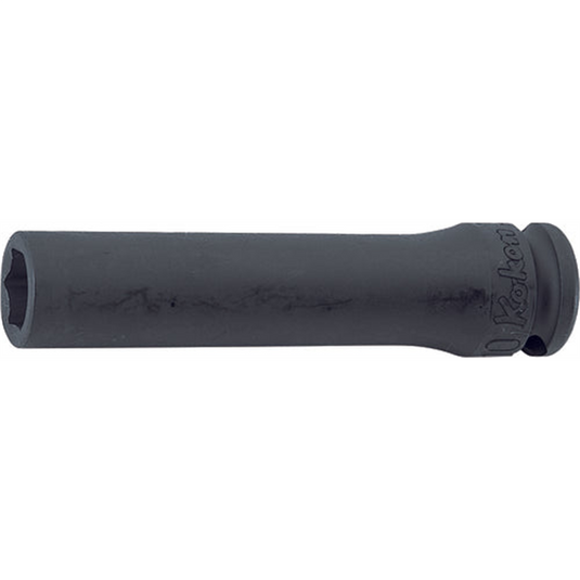 Ko-ken USA 13300M-19 3/8 Sq. Dr. Socket  19mm 6 point Length 80mm