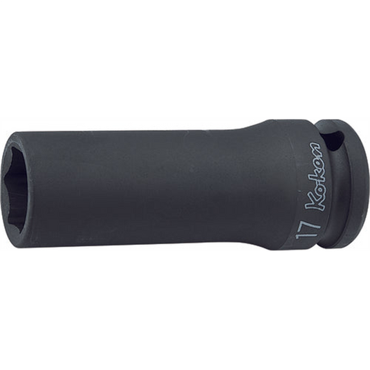 Ko-ken USA 14300M-19 1/2 Sq. Dr. Socket  19mm 6 point Length 80mm