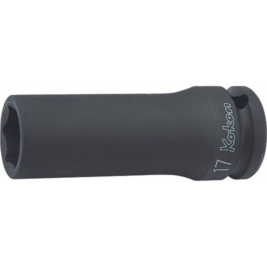 Ko-ken USA 14300M-24 1/2 Sq. Dr. Socket  24mm 6 point Length 85mm