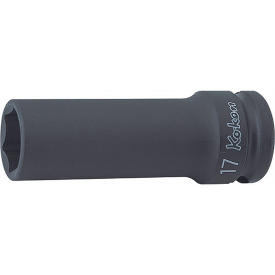 Ko-ken USA 14301M-22 1/2 Sq. Dr. Socket  22mm 6 point Length 85mm Thin walled