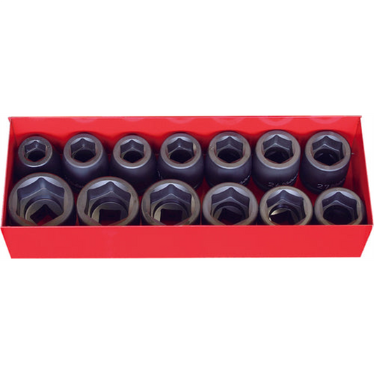 Ko-ken USA 16201A-01 3/4 Sq. Dr. Thin Wall Socket Set  3/4-1.1/2 6 point   11 pieces
