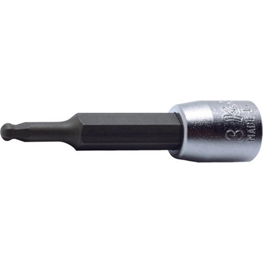 Ko-ken USA 2011M.50-6 1/4 Sq. Dr. Bit Socket  6mm Ballpoint Hex Length 50mm