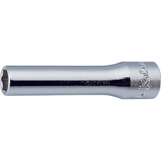 Ko-ken USA 2300M-6 1/4 Sq. Dr. Socket  6mm 6 point Length 50mm