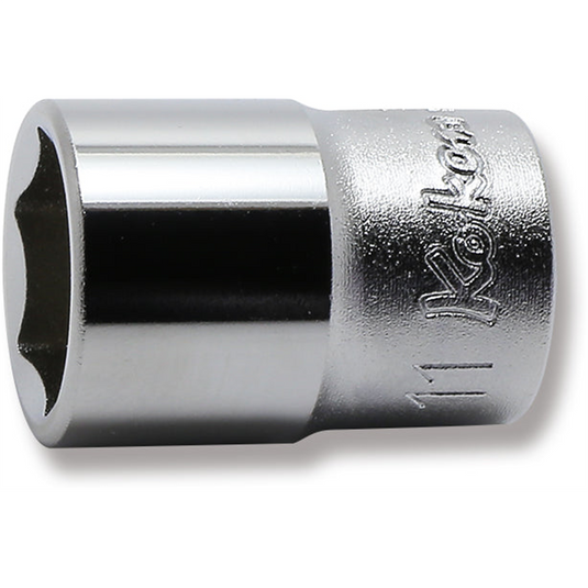 Ko-ken USA 2400M-11 1/4 Sq. Dr. Socket 11mm 6 point Length 22mm