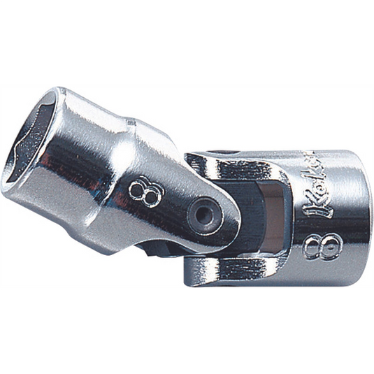 Ko-ken USA 2440M-13 1/4 Sq. Dr. Universal Socket  13mm 6 point Length 37mm