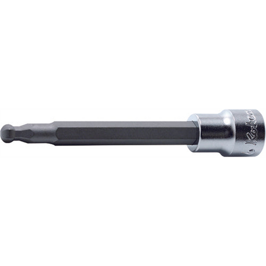 Ko-ken USA 3011M.62-10 3/8 Sq. Dr. Bit Socket  10mm Ballpoint Hex Length 62mm